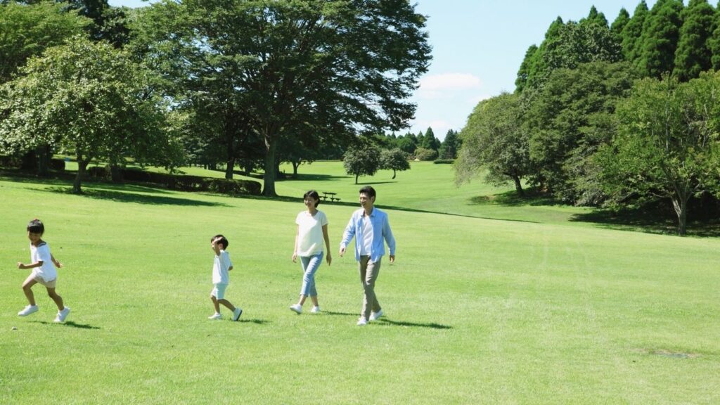 不登校親の会が公園遊びだったので参加した写真